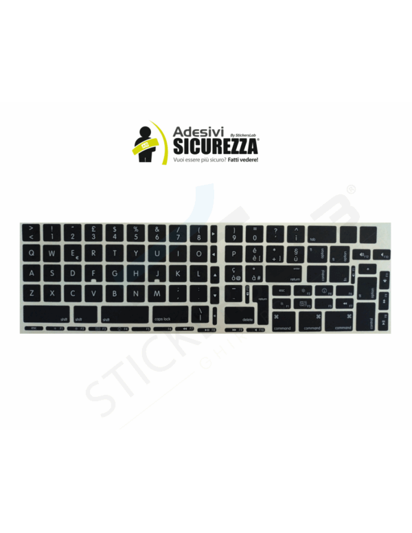 Adesivi Italiano Apple MacBook AIR/PRO - 1,1cmx1,3cm