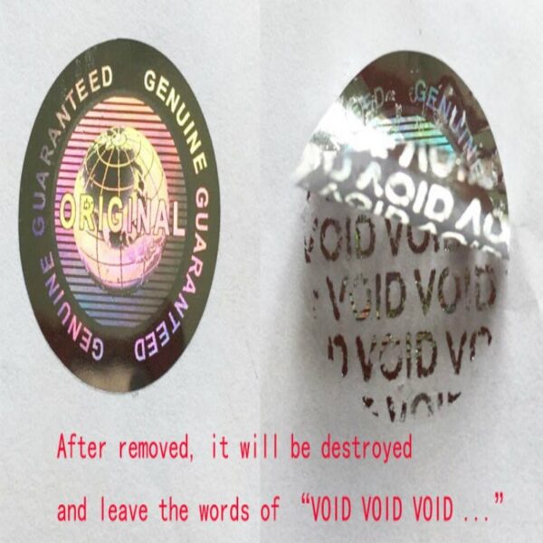 98 Etichette Adesive Sigilli Olografici di Garanzia e Sicurezza