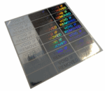 100 Etichette Adesive XL Sigilli Ologrammi di Garanzia e Sicurezza