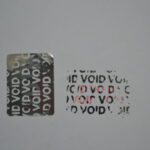 100 Etichette Adesive Argento Sigilli Ologrammi Anno 2021