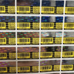 100 Etichette Adesive con ID Seriale, Mese ed Anno