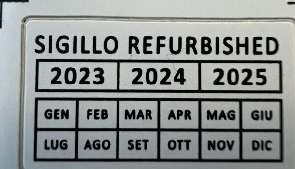 Adesivi antieffrazione antirimozione REFURBISHED