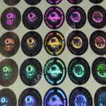 98 Etichette Adesive Sigilli Olografici di Garanzia e Sicurezza