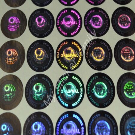98 Etichette Adesive Sigilli Olografici di Garanzia e Sicurezza