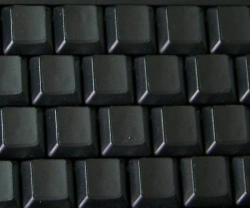 Adesivi Vuoti Neri Senza Caratteri - 12x12mm