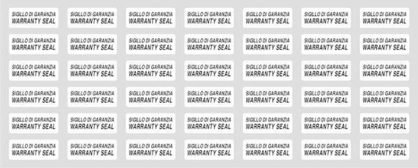 Etichette adesive antirimozione antimanomissione e antieffrazione